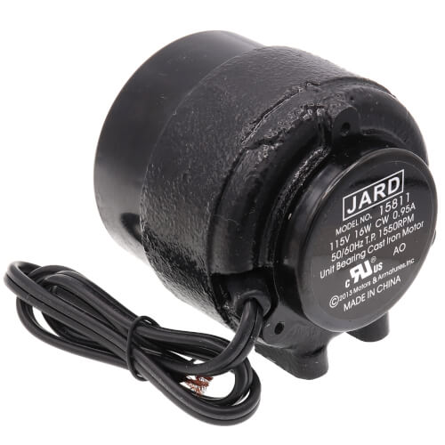 Main product image of 16 Watt Unit Bearing Cast Iron Motor, Clockwise (115V)