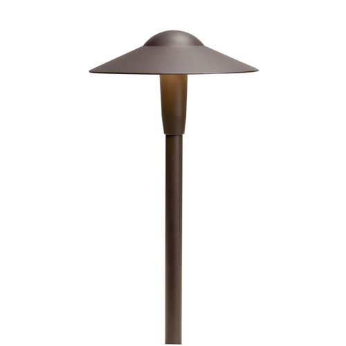 Main product image of Short Dome 2700K LED Path Light Textured (Architectural Bronze)