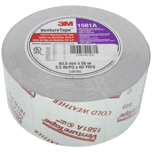 1581A-25 - Venture Tape 1581A-25 - UL181A-P Foil Duct Closure Tape