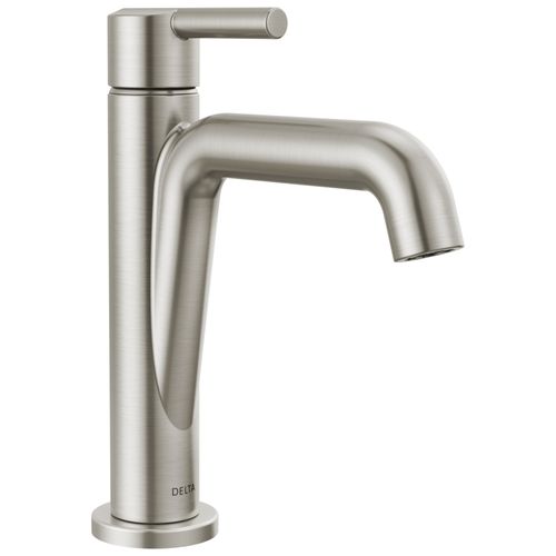Main product image of Nicoli 1 Handle Bathroom Faucet, 1 or 3-hole 4" Installation, 15849LF-SS (Stainless)