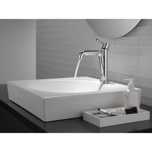 Main product image of Nicoli 1 Handle Bathroom Faucet, 1 or 3-hole 4" Installation, 15849LF (Chrome)