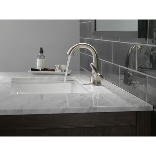 Main product image of Esato 1 Handle Centerset Bathroom Faucet (Spotshield Brushed Nickel), 15897LF-SP