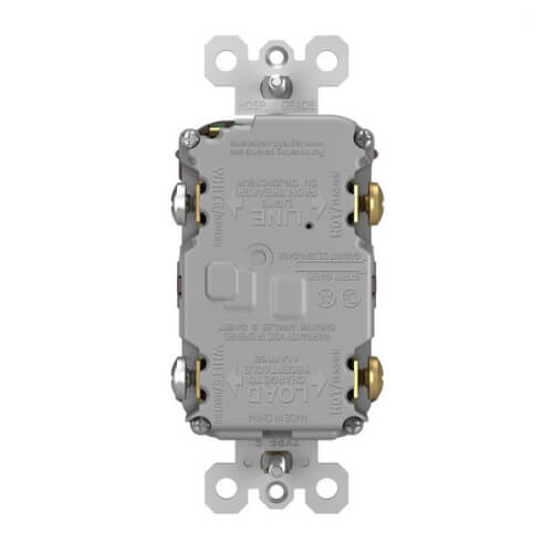 Main product image of Radiant Spec-Grade Self-Test GFCI Receptacle - Brown (15A)