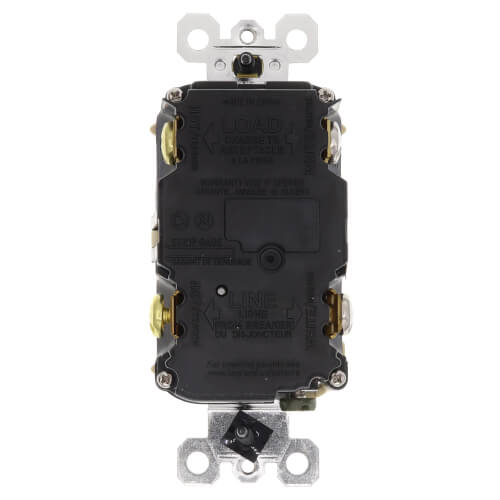 Main product image of Radiant Spec-Grade Weather-Resistant Self-Test GFCI Receptacle, NEMA 15-5R, 15A - Ivory (125V)