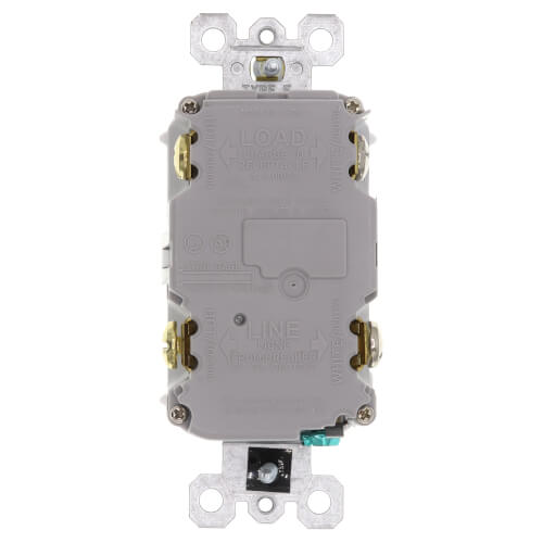 Radiant Spec-Grade Self-Test GFCI Receptacle, 15A - White (125V)