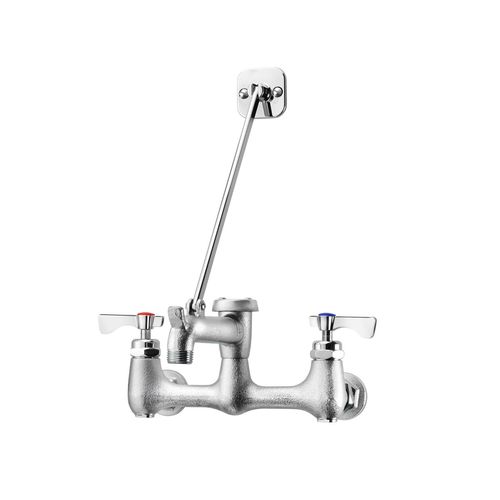 Main product image of Royal Series 8" Center Wall Mount Service Sink Faucet w/ Cast Spout, 16-127