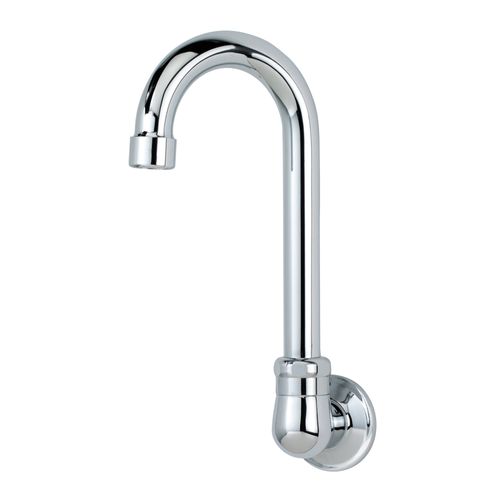 Main product image of Royal Series 1 Hole Wall Mount Remote Spout, 3-1/2" Wide Gooseneck Spout, 16-140L