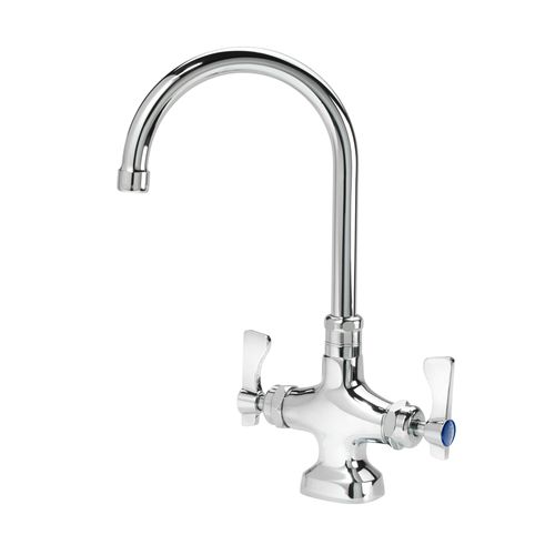 Main product image of Royal Series 1 Hole Deck Mount Pantry Kitchen Faucet w/ 6" Wide Gooseneck Spout, 16-301L