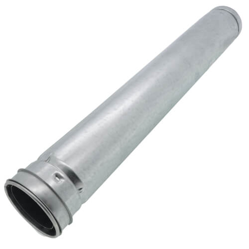 Main product image of 3" x 24" B Round Gas Vent Pipe (3RP24)