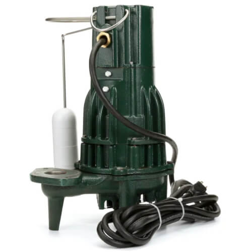 Flow-Mate M161 Single Seal, Auto Submersible Pump w/ 20' Cord (15.5 Amps,  0.5 HP)