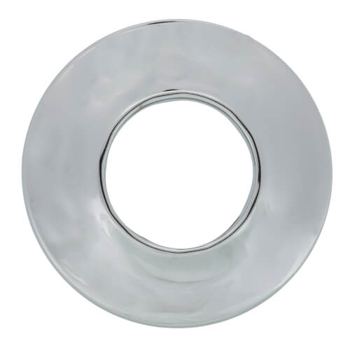 1" IPS Chrome Plated Steel Low Escutcheon (2-7/8" OD)