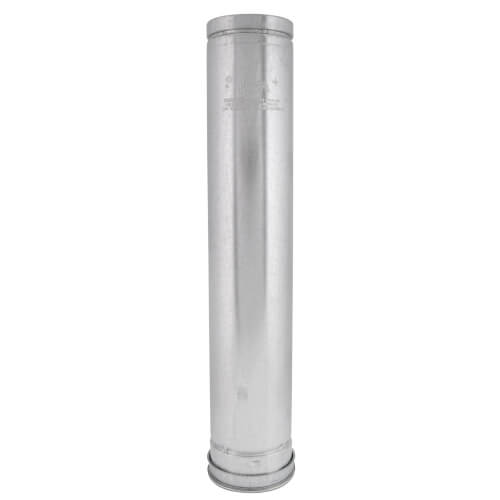 Main product image of 4" x 24" B Round Gas Vent Pipe (4RPX24)