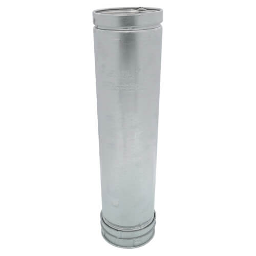 Main product image of 4" x 18" B Round Gas Vent Pipe