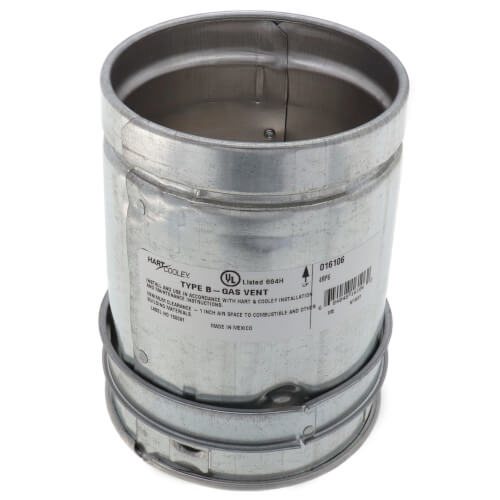 Main product image of 4" x 6" B Round Gas Vent Pipe (4RPX6)