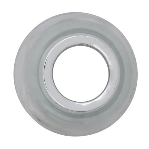 Main product image of 1-1/4" OD Sweat (Tubular Size) Chrome-Plated Steel Bell Escutcheon (3" OD)