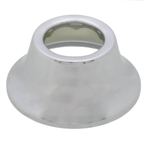 Main product image of 1-1/4" OD Sweat (Tubular Size) Chrome-Plated Steel Bell Escutcheon (3" OD)