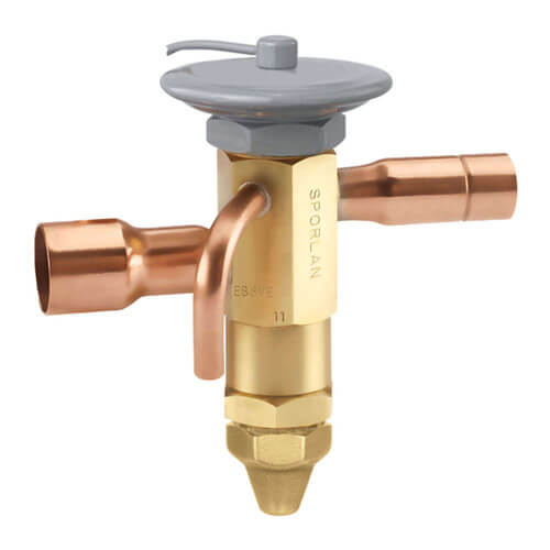 Main product image of EBSVE-15-GA 7/8" x 1-1/8" ODF Thermal Expansion Valve w/ 60" Capillary (15 Ton)