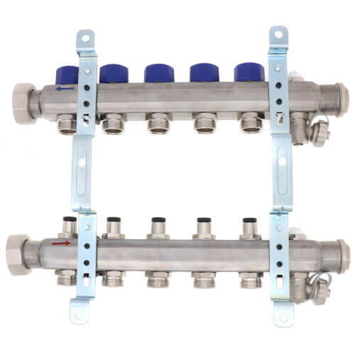 Main product image of 5-Loop ProRadiant Stainless Steel Manifold Shut-Off/Balancing