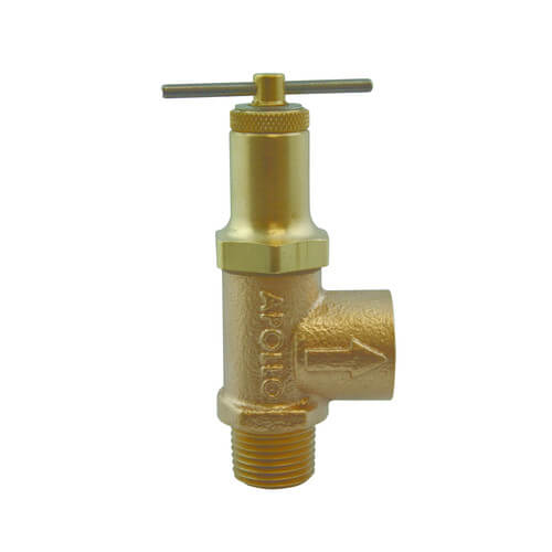 Main product image of 1/2" MNPT x 1/2" FNPT Bronze Adjustable Relief Valve w/ Nitrile Disc & Seat (50-250 psi)