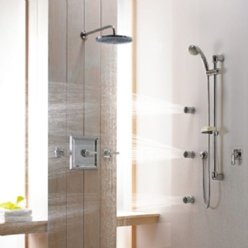 Main product image of 12" Wall Mount Right Angle Rain Showerhead Arm