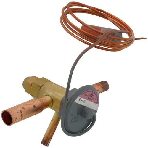 Main product image of ERZE-4-GA 3/8" x 1/2" ODF Thermal Expansion Valve w/ 60" Capillary (4 Ton)