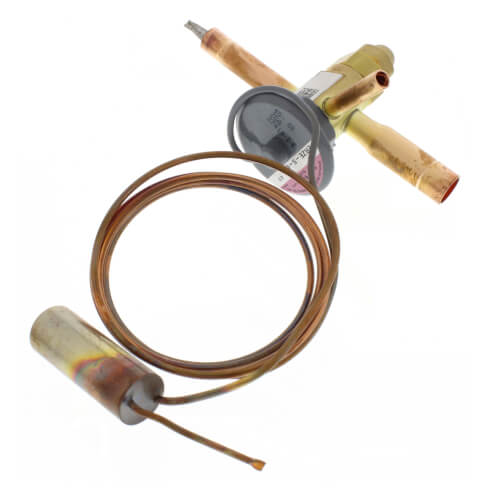 Main product image of ERZE-5-GA 3/8" x 1/2" ODF Thermal Expansion Valve w/ 60" Capillary (5 Ton)