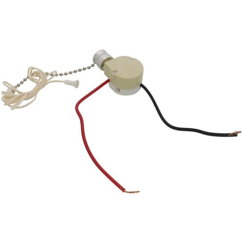 Main product image of Single Circuit, ON-OFF, Appliance Pull Chain Switch, 3/6A (125V)