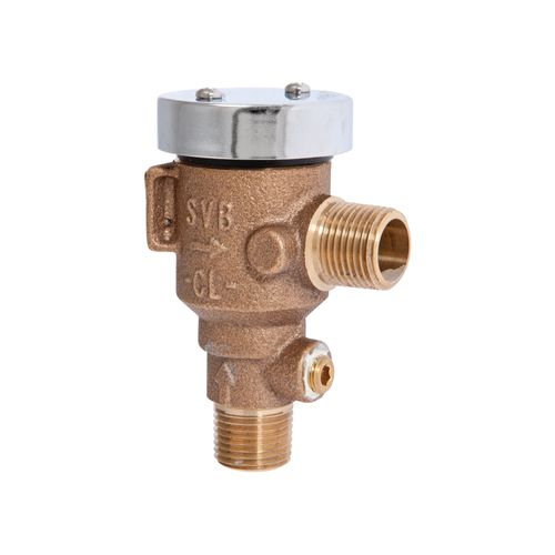 Main product image of 1/2" Spill Resistant Atmospheric Vacuum Breaker Backflow Preventer (Lead Free)