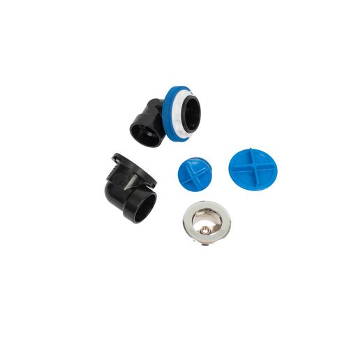 Main product image of True Blue ABS Bath Waste Rough-In Kit w/ Test Kit (Chrome)