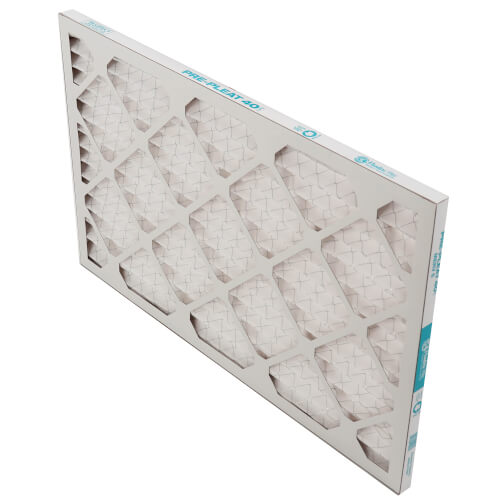 16X25X1PL40 Carrier 16X25X1PL40 1" Pleated Filter (16" x 25" 1