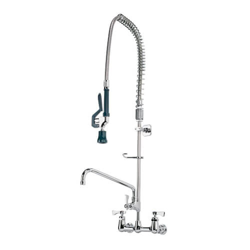 Main product image of Royal Series 8" Wall Mount Pre-Rinse w/ Add-On Faucet, 12" Spout, 17-109WL