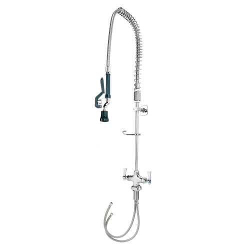 Main product image of Royal Series Single Hole Deck Mount Pre-Rinse w/ Wall Bracket, 17-202WL
