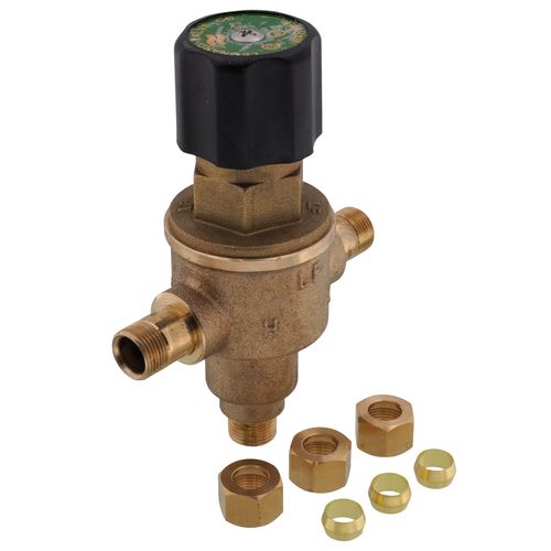 Main product image of 3/8" Compression 170-LF Exposed Thermostatic Mixing Valve for Faucets (.25 to 5 GPM)
