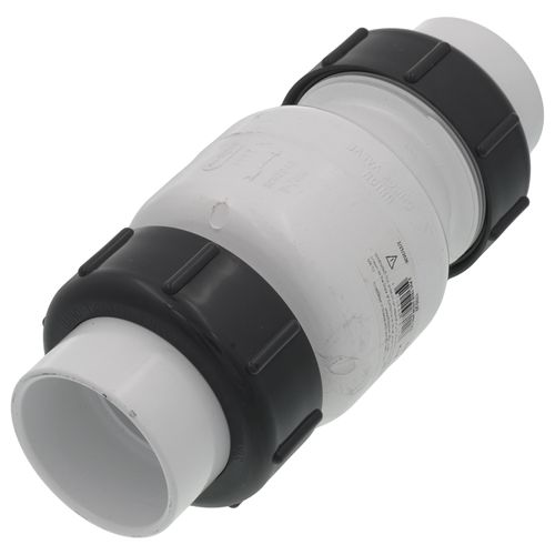 Main product image of 2" IPS PVC White True Union Spring Check Valve (Socket)