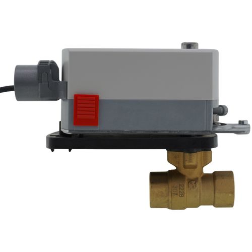Main product image of 1/2" NPT 2-Way Ball Valve Assembly w/ GDE131.1P Actuator (10 Cv)