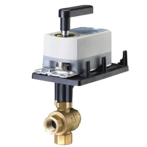 Main product image of 1/2" NPT 3-Way Ball Valve Assembly w/ GMA131.1P Actuator (1.0 Cv)