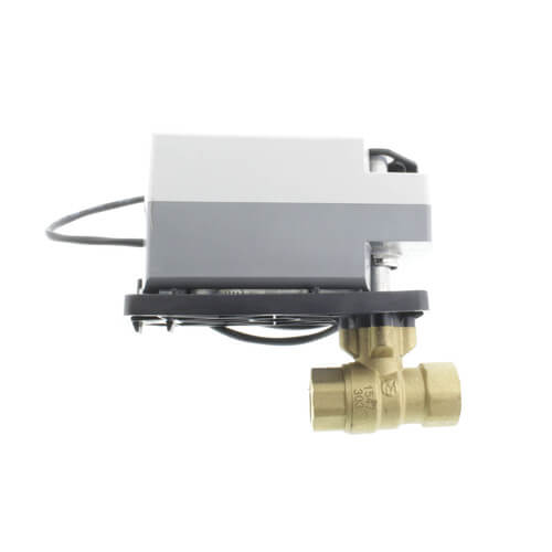 Main product image of 1/2" NPT 2-Way Ball Valve Assembly w/ GQD121.1P Actuator (1.6 Cv)