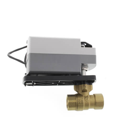 Main product image of 1/2" NPT 2-Way Ball Valve Assembly w/ GQD121.1P Actuator (2.5 Cv)