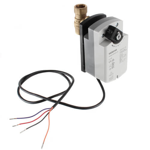 Main product image of 1/2" NPT 2-Way Ball Valve Assembly w/ GQD131.1P Actuator (1.6 Cv)