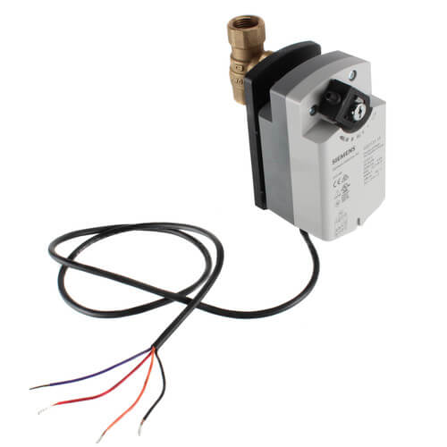 Main product image of 1/2" NPT 2-Way Ball Valve Assembly w/ GQD131.1P Actuator (6.3 Cv)
