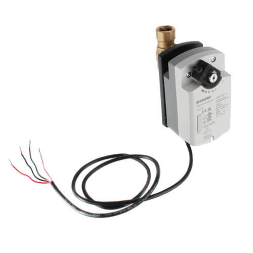 Main product image of 1/2" NPT 2-Way Ball Valve Assembly w/ GQD151.1P Actuator (6.3 Cv)