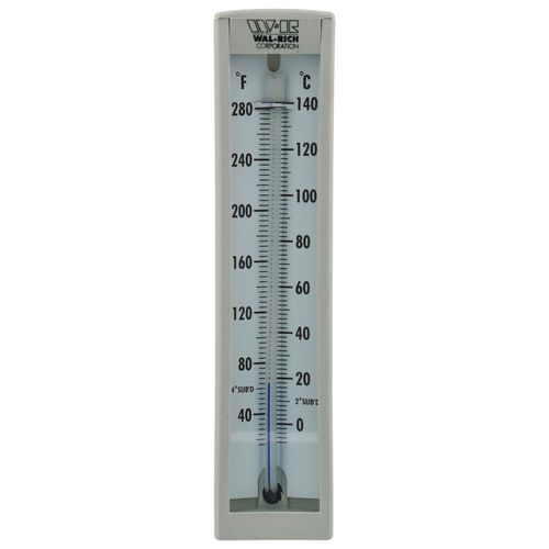 Main product image of 1/2" Angle Brass Well Thermometer (40-Degree (F) - 280-Degree (F))