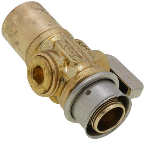 Main product image of 3/4" FSWT x 5/8" Press Shut-Off Valve for Copper Manifolds (Brass)
