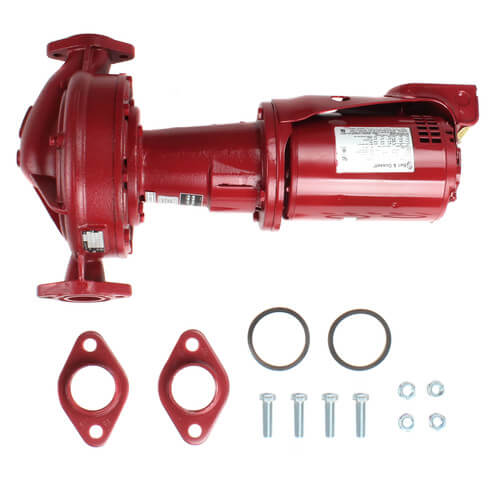 Main product image of 1 HP e623T Series e-60 Bronze Fitted 1-1/2" x 1-1/2" x 7" In-Line Pump (3 PH, 208-230/460V)