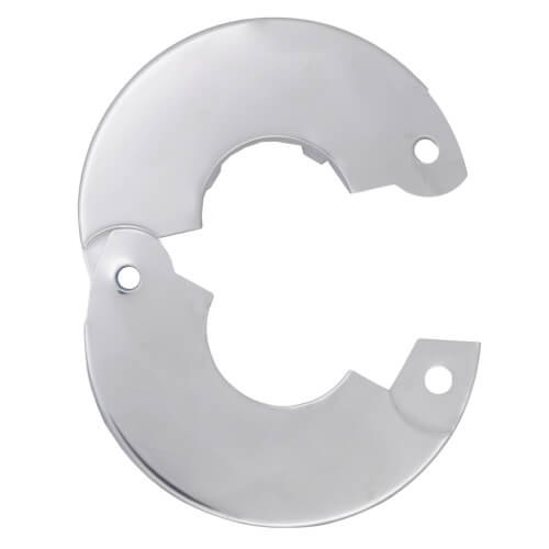 1" IPS Floor and Ceiling Plate w/ Spring, 3-1/2" OD (Chrome Plated)
