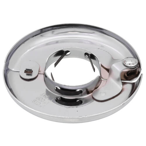 Main product image of 3/4" IPS Heavy Duty Floor and Ceiling Plate w/ Spring, 2-3/4" OD (Chrome Plated)