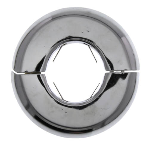Main product image of 1" IPS Heavy Duty Floor and Ceiling Plate w/ Spring, 3-1/4" OD (Chrome Plated)