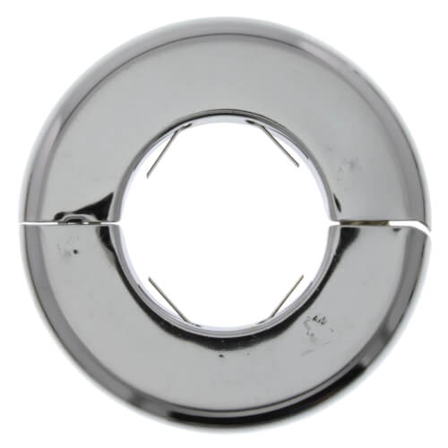 Main product image of 1-1/4" IPS Heavy Duty Floor and Ceiling Plate w/ Spring, 3-1/2" OD (Chrome Plated)