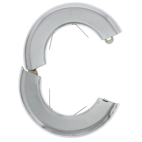 Main product image of 2" IPS Heavy Duty Floor and Ceiling Plate w/ Spring, 4-1/2" OD (Chrome Plated)