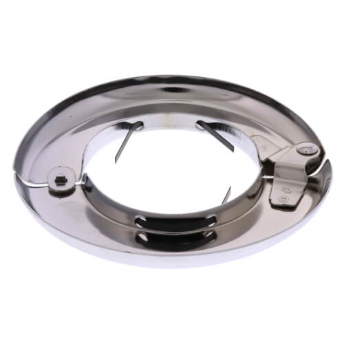 Main product image of 2" IPS Heavy Duty Floor and Ceiling Plate w/ Spring, 4-1/2" OD (Chrome Plated)